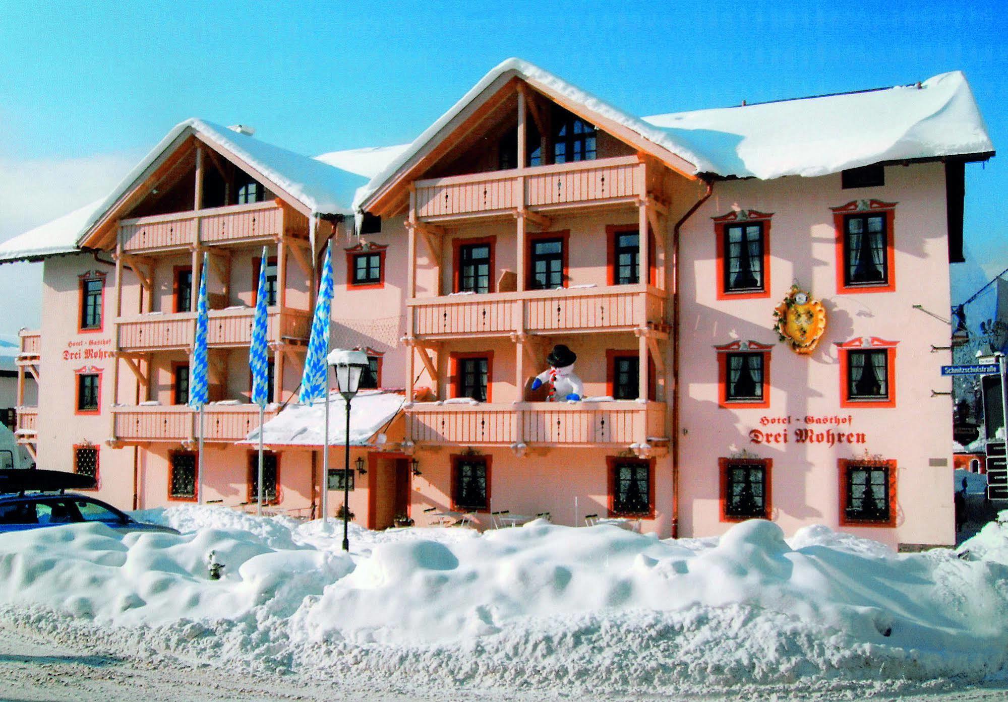 Hotel Drei Mohren Гармиш-Партенкирхен Экстерьер фото